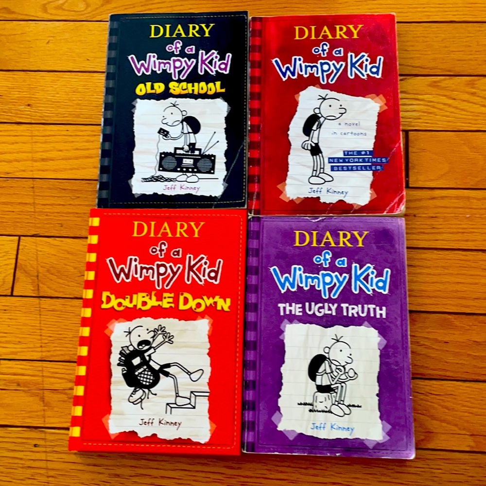 Diary of a wimpy kid books